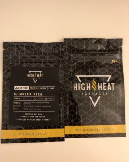High Heat Extracts | Ice Wreck Kush | Premium Shatter