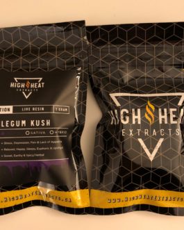 High Heat Extracts | Bubblegum Kush | Live Resin
