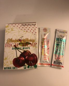 High Hemp | Blazin Cherry | Organic Wraps