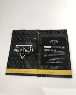 High Heat Extracts | Kosher Kush | Premium Shatter
