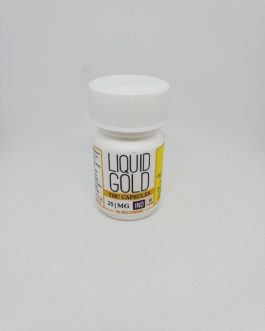 Liquid Gold | THC Capsules | Indica 25mg (10 caps)