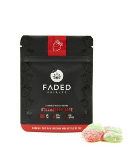 Faded Edibles | Strawberry Daze | 180mg