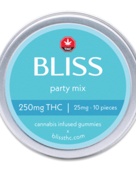 Bliss | Party Mix | Cannabis Infused Gummies | 250mg