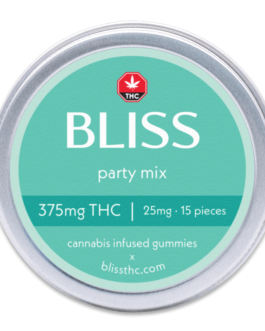 Bliss | Party Mix | Cannabis Infused Gummies | 375mg