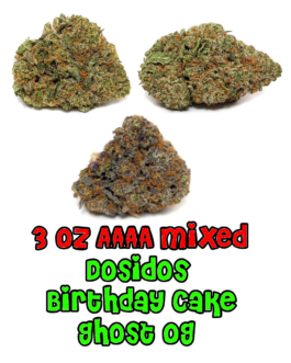 3 oz AAAA Mixed | Dosidos | Birthday Cake | Ghost OG