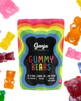 Ganja Edibles | Gummy Bears | Assorted | 150mg